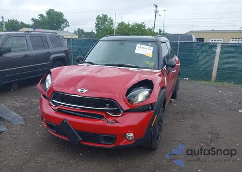 2015 Mini Countryman Cooper S from USA, damaged, VIN WMWZC3C57FWT04338